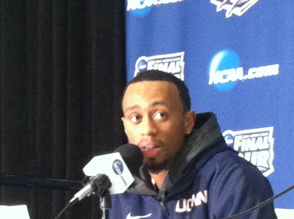 UConn guard Ryan Boatright has been the defensive star of the tournament (Ken Davis photo)